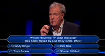 Millionaire player forced to guess after using lifeline on soap question