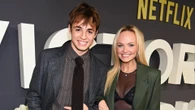 Emma Bunton's rarely seen son towers over her at Victoria Beckham premiere