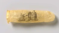 200-year-old condom with erotic etching of a NUN and cheeky message revealed