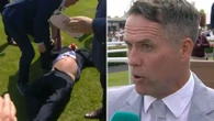 Raucous scenes at the races as Michael Owen runs riot on Ladies Day at Chester