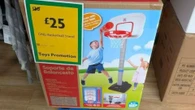 Shoppers race to supermarket for outdoor toys, including a £20 sandpit bench