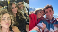 Lydia Bright jets off after she was dragged into ex Arg's row with girlfriend