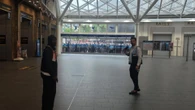 Major UK train station evacuated during rush hour as commuters left outside