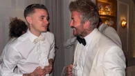 Listen as David Beckham plays We Are Family VERY loudly at 50th birthday bash
