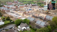 We came home from holiday to find 129 new houses built next door