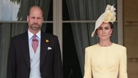 Kate greets family of girl who died of cancer as she dazzles at Garden Party