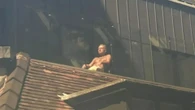 Rock legend spotted sunbathing before arena gig - would you have recognised him?