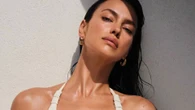 Irina Shayk, 39, looks sensational as she shows off washboard abs in bikini