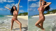 Nicole Scherzinger, 46, looks incredible as she shows off her bikini body