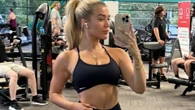 Molly Marsh shows ex Zach what he's missing with sexy gym snaps after split