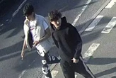 Woman sexually assaulted on park bench with CCTV released in hunt for 2 men