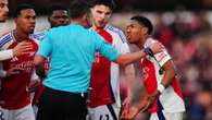 Listen to Michael Oliver's conversation with VAR over Lewis-Skelly red card