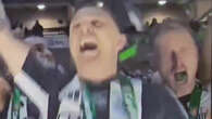 Eagle-eyed fans in hysterics as they spot Newcastle star 'choking on confetti'