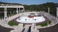 Fans to get first look at chic new triple-stadium next to iconic football venue