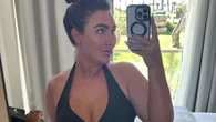 Lauren Goodger shows off her curves after jetting off to film Towie