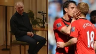 Scholes and Butt troll Neville as they open up on iconic Manchester derby kiss