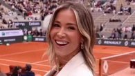 Diletta Leotta spills out of French Open dress and almost upstages Alcaraz