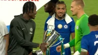 Chelsea star Jorgenson pranks team-mate on live TV after Leverkusen clash