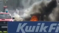 Lewis Hamilton's brother Nicolas in terrifying fire as car bursts into flames