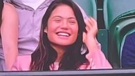 Beaming Raducanu watches Alcaraz on Centre Court amid romance rumours