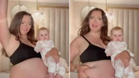 Charlotte Dawson dances in her underwear and claps back at trolls over baby body