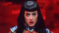Katy Perry desperately clings on as prop malfunctions mid-air during gig