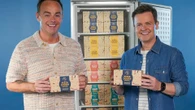 TV stars Ant and Dec pose in boxers as they promote new business venture