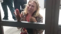 Moment Ryanair passenger breaks down in tears after being stopped from boarding