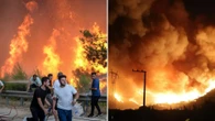 Fresh wildfires engulf Turkey as 1,700 flee their homes and firefighter dies
