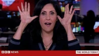 Bizarre moment gaffe-prone BBC star makes PEACOCK noises while presenting news