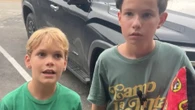 Two brothers escape flood after they swam as water reached top bunk in cabin