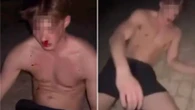 Sick moment Brit is kicked in head 'by gang of teens trying to steal his phone'