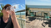 I went to world's biggest Wetherspoons with rooftop bar over sandy beach
