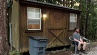 I was homeless for 3 years & now live in a shed - I have plumbing & electrics