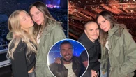 The Beckham family reunite for Oasis's final London gig