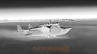Moment Ukraine destroys TWO Putin prized amphibious war planes for first time