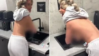 Helen Flanagan strips TOPLESS in vid and says ‘you could ruin my life with this!’