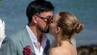 Becky Hill secretly marries boyfriend with dog as ring bearer & Glasto party