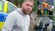 Moment boxing champ tells cop 'f*** your mother' in vile rant during arrest