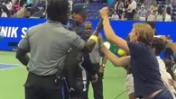 US Open in another snatch storm as security stop fan grabbing Jannik Sinner's bag