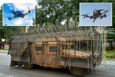 Ukraine develops Mad Max-style truck with spikes to defend against drones