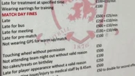 Crazy Boro fines leaked with £50 for peeing in shower and more for forgetting cake