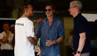 Brad Pitt 'clawed at window' & 'begged to get out' of F1 car driven by Hamilton