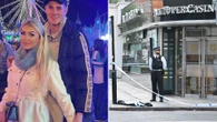 Suspect 'who stabbed dad, 24, to death' outside hotel 'fled country'