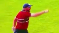 Lowry held back by caddie in bust-up with fan as Ryder Cup descends into chaos