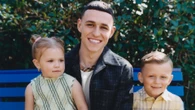Phil Foden beams with kids in Father's Day shoot after FA Cup loss agony
