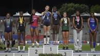 Trans athlete grins on podium after winning state championship despite protests
