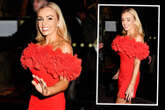 Katherine Jenkins, 44, wows in red dress as she celebrates St David's Day