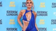 Tallia Storm ditches her underwear in daring cut-out dress at Deep Cover premiere