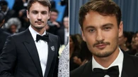 Hunky nepo baby, 28, with rocker dad joins famous pin-up mum at Met Gala